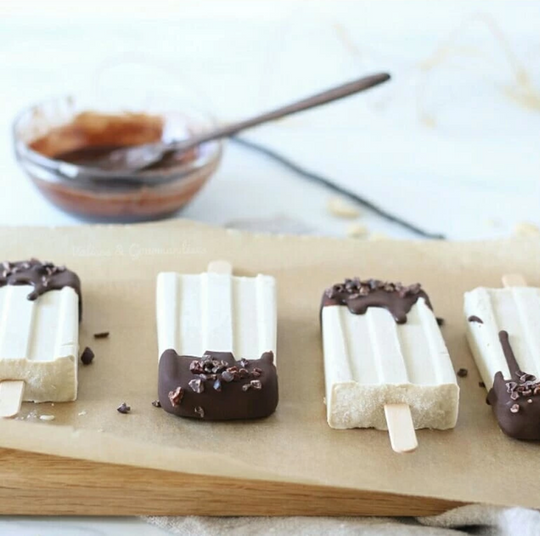 Vegan Vanilla Popsicle