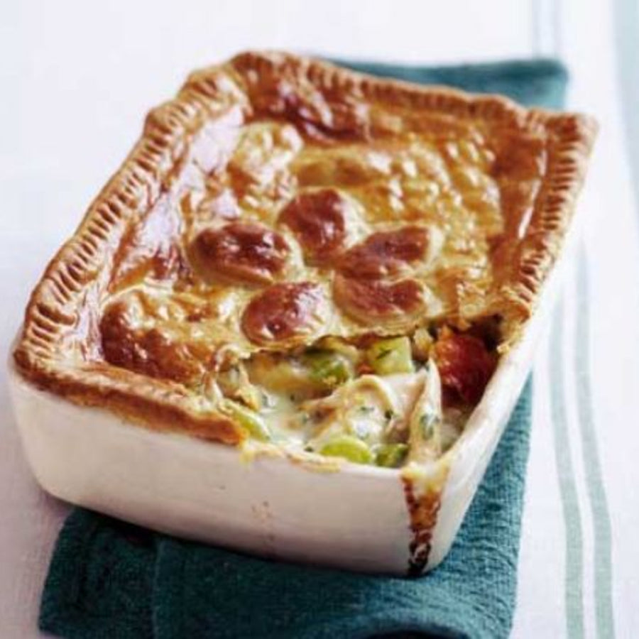 Chicken And Leek Pie Dinner Size