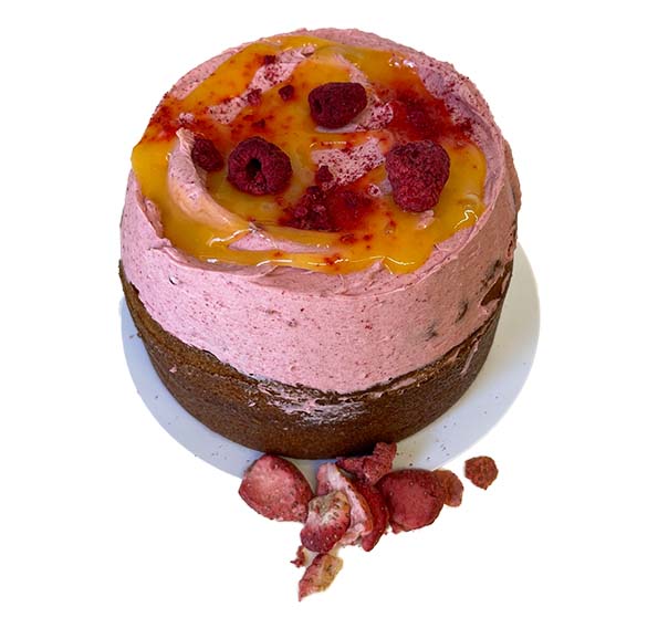 Sweet Talk Lemon Syrup & Sour Cream Cake - 5 Inch